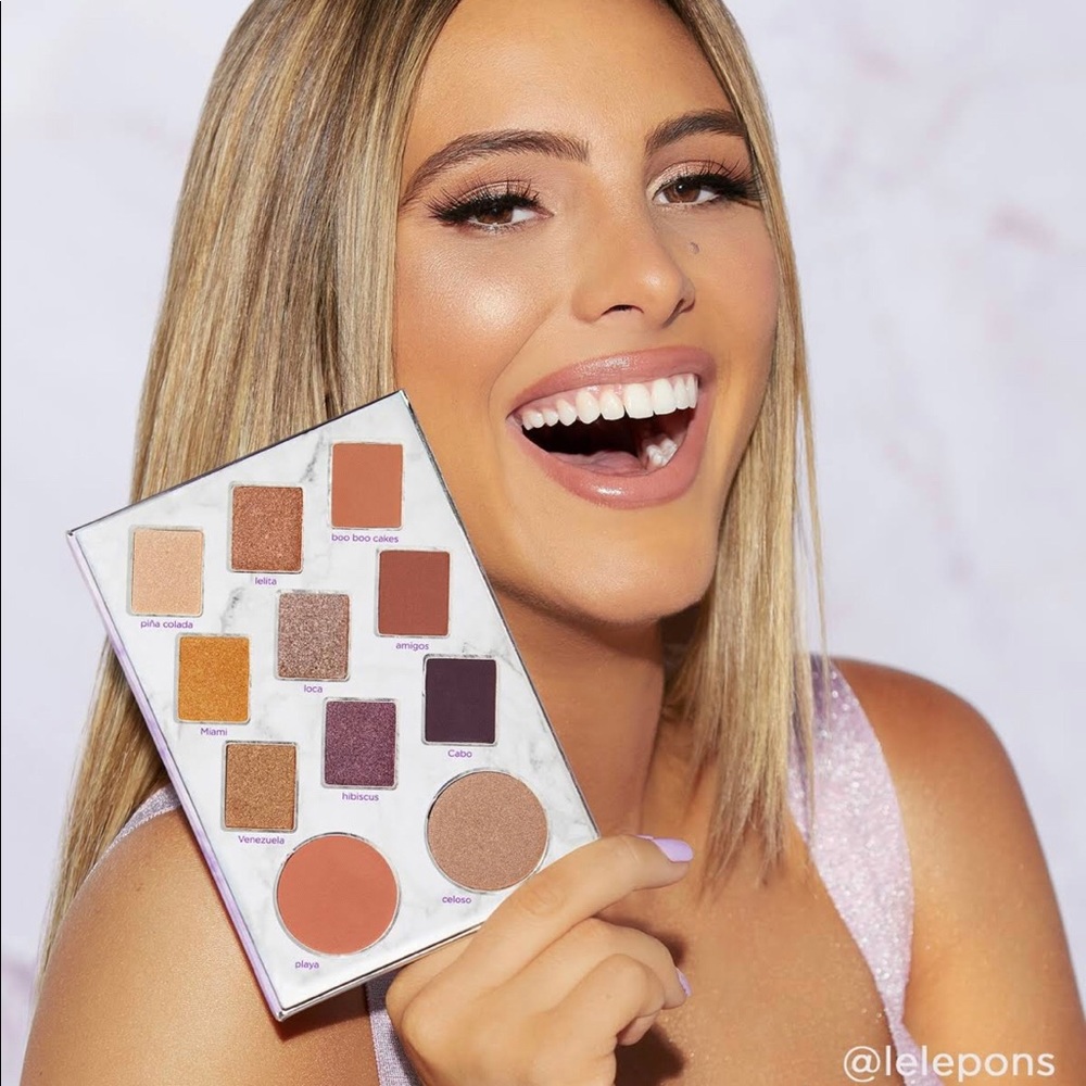 Lele Pons x tarte eye & cheek palette